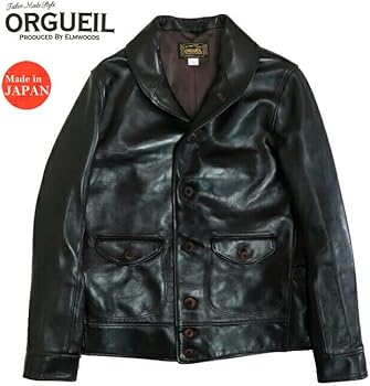 Amazon | [オルゲイユ] レザー コサックジャケット ワークジャケット